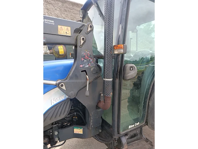 Tractor, new holland, tn60d met voorlader 520tl en vork, 2005 - afbeelding 40 van  52