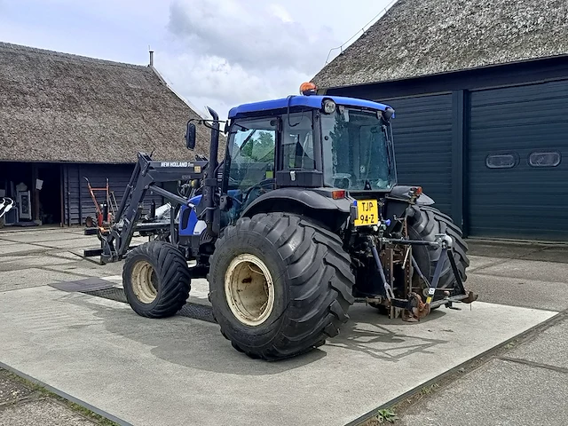 Tractor, new holland, tn60d met voorlader 520tl en vork, 2005 - afbeelding 34 van  52