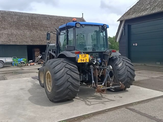 Tractor, new holland, tn60d met voorlader 520tl en vork, 2005 - afbeelding 45 van  52