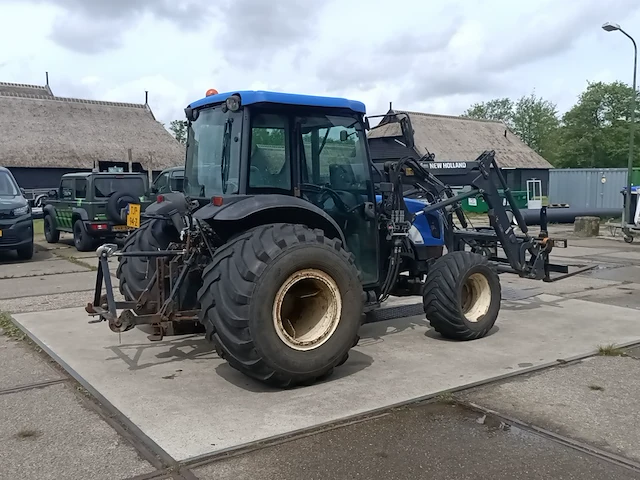 Tractor, new holland, tn60d met voorlader 520tl en vork, 2005 - afbeelding 51 van  52