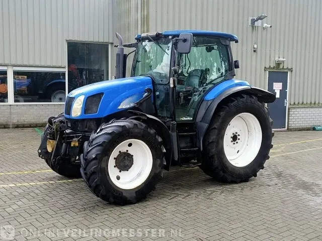 Tractor new holland, ts100a, bouwjaar 2014 | 10099h. | t-19-ddx - afbeelding 1 van  35