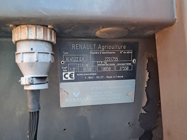 Tractor, renault, ares 640 rz, 2001 - afbeelding 25 van  51