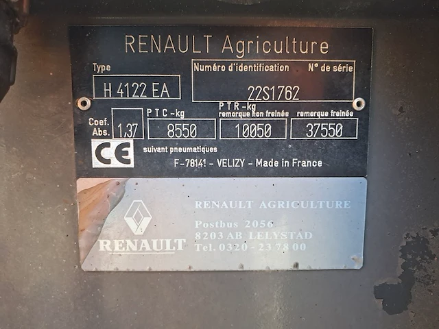 Tractor, renault, ares 640 rz, 2001 - afbeelding 27 van  52