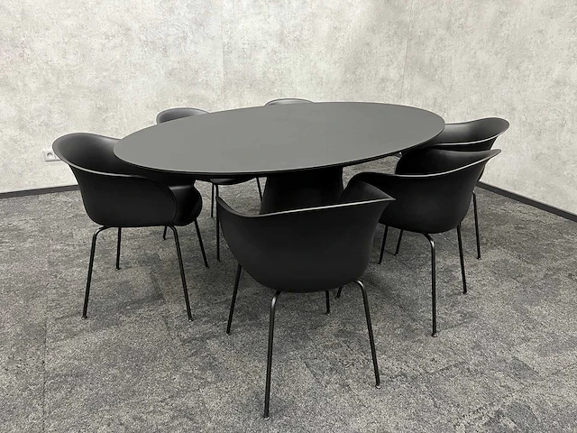 &tradition/ andreu world - 6p design set ovaal 200x120 - afbeelding 1 van  16