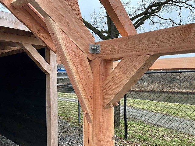 Traditionele douglas kapschuur 660x360x325 cm - afbeelding 15 van  18