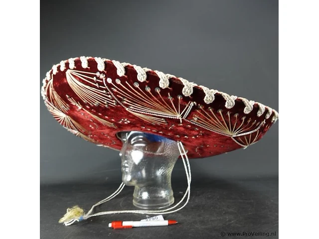 Traditionele mexicaanse sombrero - afbeelding 1 van  5