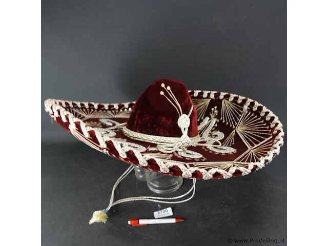 Traditionele mexicaanse sombrero - afbeelding 2 van  5