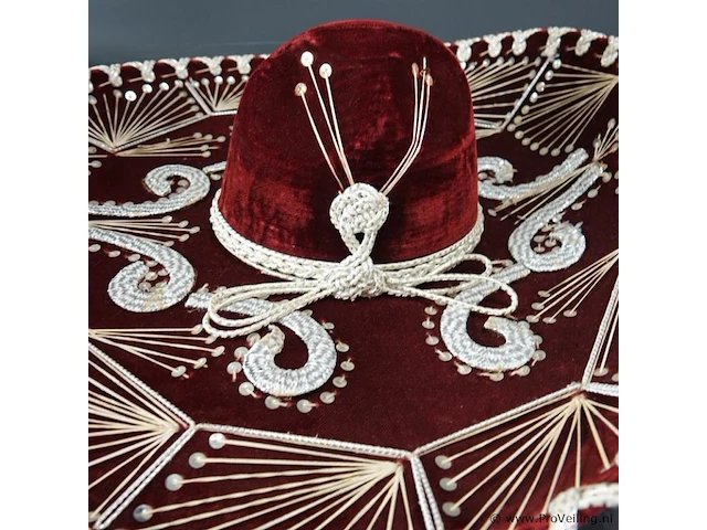 Traditionele mexicaanse sombrero - afbeelding 4 van  5