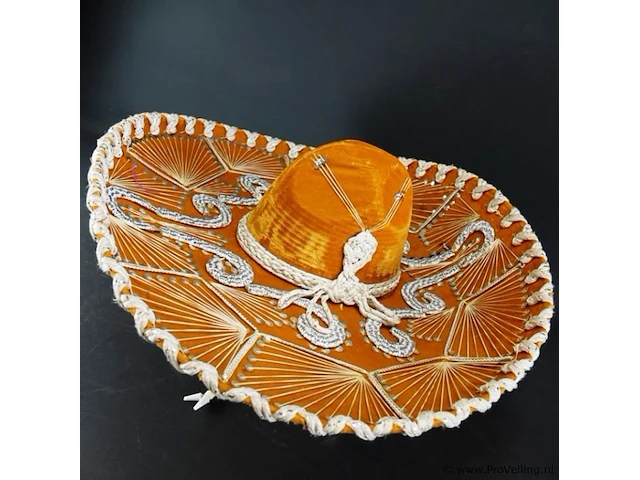 Traditionele mexicaanse sombrero - afbeelding 3 van  5