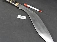 Traditionele nepalese khukuri of kukkri - afbeelding 1 van  5