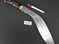 Traditionele nepalese khukuri of kukkri - afbeelding 2 van  5
