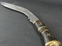 Traditionele nepalese khukuri of kukkri - afbeelding 4 van  5
