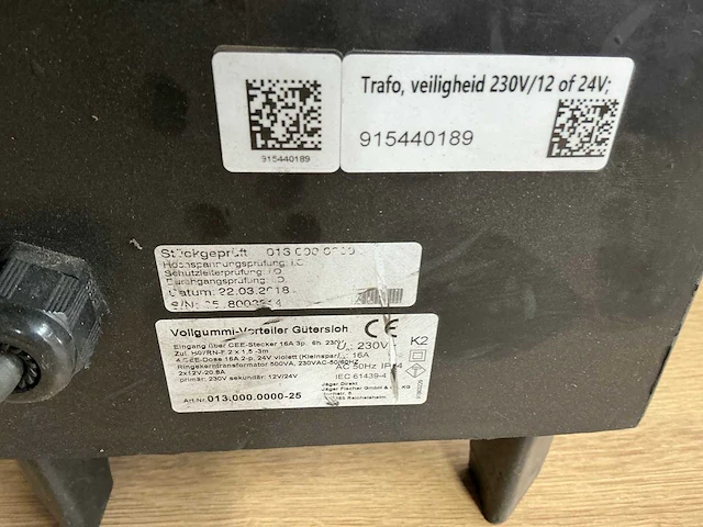 Trafo 230/24volt (2x) - afbeelding 4 van  4