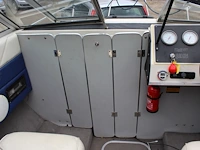 Trailer met speedboot bayliner capri buddy 1952 wit blauw met motor mercruiser 110,4/150,0 pk - afbeelding 2 van  21