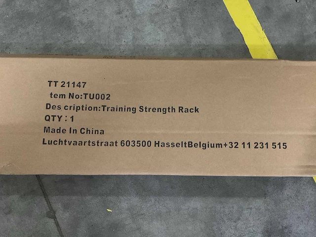 Training strenght rack - tu002 - optrekstang (2x) - afbeelding 4 van  4