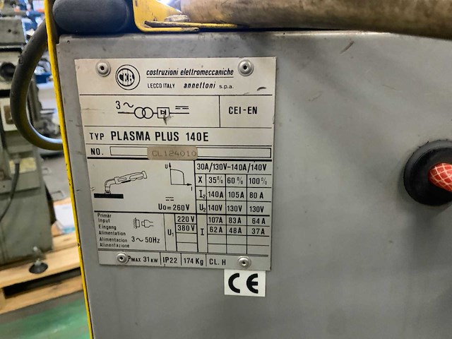 Tramex plasma plus 140 plasmasnijmachine - afbeelding 6 van  6
