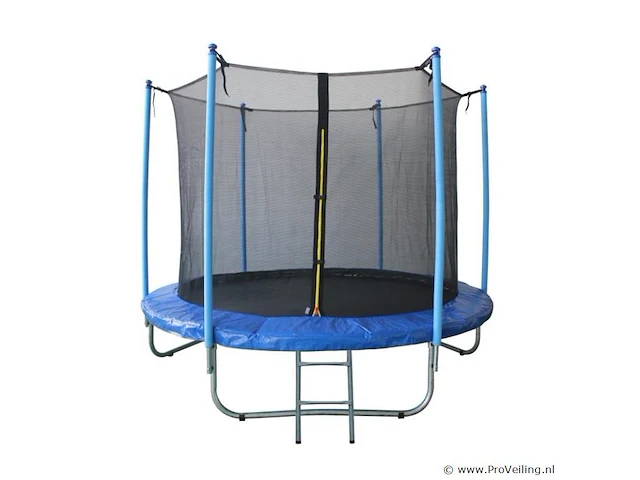Trampoline diameter 2,44 m met net en ladder - afbeelding 1 van  1