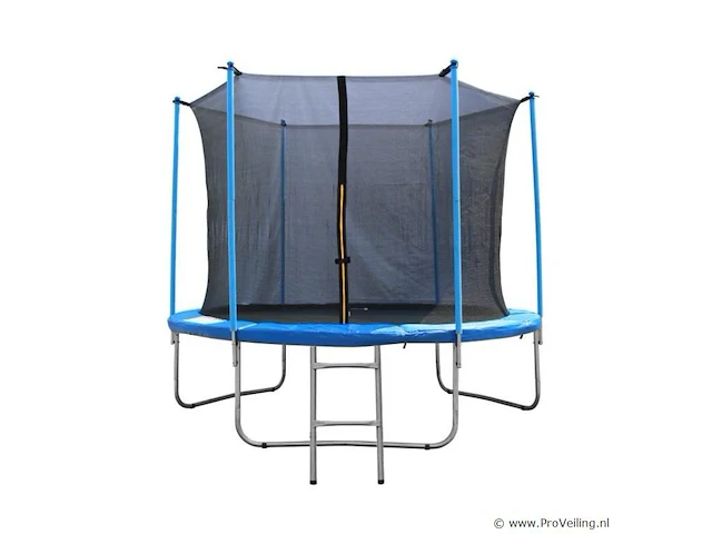 Trampoline diameter 3,05 m met net en ladder - afbeelding 1 van  1