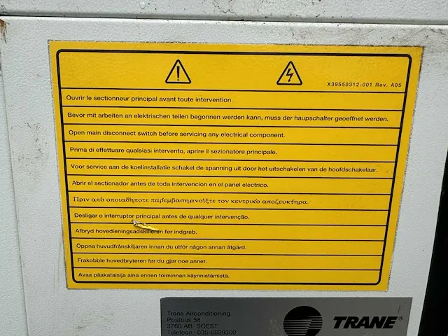 Trane 3d-scroll koudwatermachine - afbeelding 6 van  18