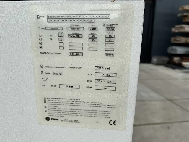 Trane 3d-scroll koudwatermachine - afbeelding 10 van  18