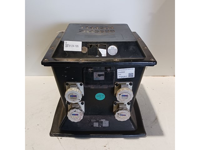 Transformatorkast, 400v/110v - afbeelding 2 van  9
