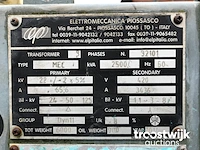 Transformer 2500 kva 22.000 / 420 volt - afbeelding 2 van  10