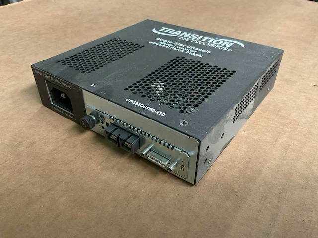 Transition networks cpsmc0100-210 single slot chassis (4x) - afbeelding 3 van  4