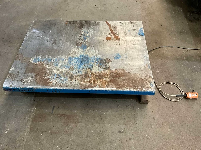 Translyft hefplateau 130x100x110cm 1000kg - afbeelding 2 van  6