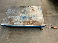 Translyft hefplateau 130x100x110cm 1000kg - afbeelding 2 van  6