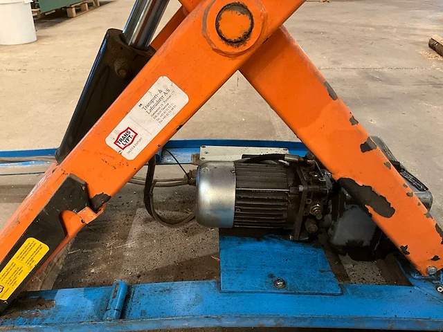 Translyft hefplateau 130x100x110cm 1000kg - afbeelding 5 van  6