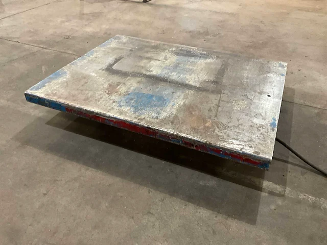 Translyft hefplateau 130x100x110cm 1000kg - afbeelding 2 van  6