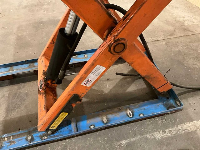 Translyft hefplateau 130x100x110cm 1000kg - afbeelding 3 van  6