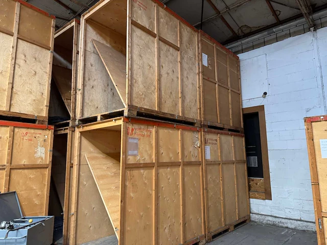 Transport / opslag kist (2x) - afbeelding 1 van  8