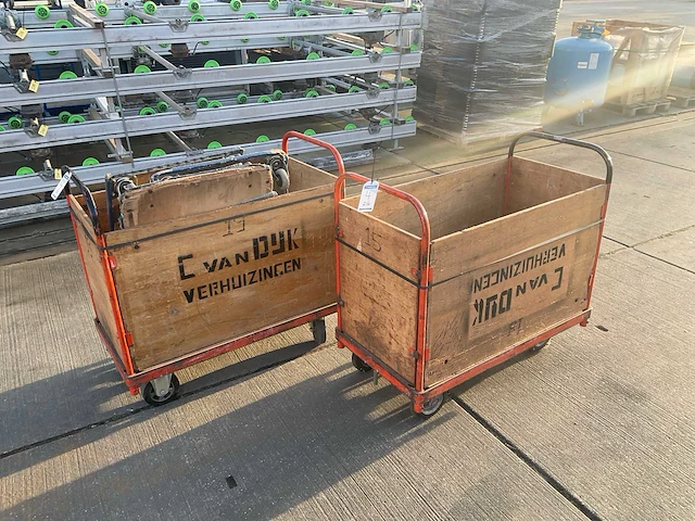 Transport trolley (2x) - afbeelding 1 van  6
