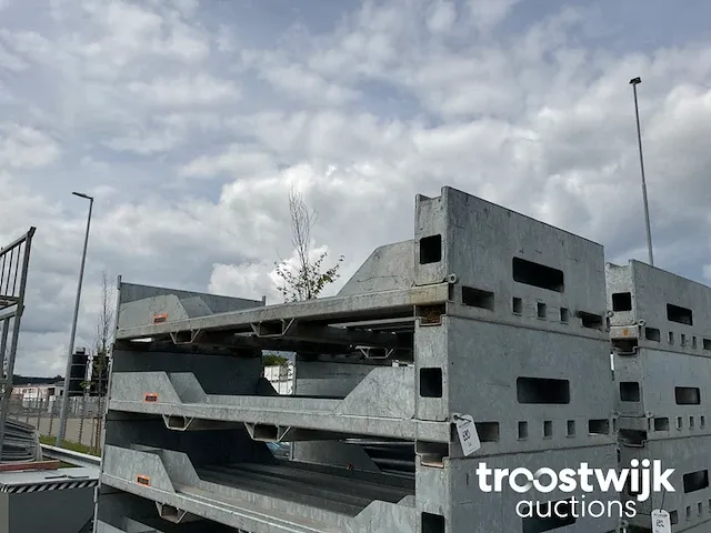 Transportbok voor evenementenhek - afbeelding 1 van  3