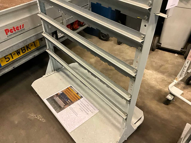 Transportkar voor magazijnbakken - afbeelding 5 van  5