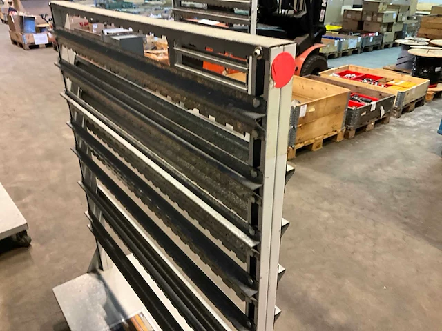 Transportkar voor magazijnbakken - afbeelding 7 van  8