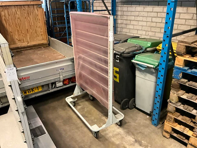 Transportkar voor magazijnbakken - afbeelding 1 van  7