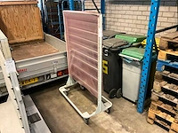 Transportkar voor magazijnbakken - afbeelding 1 van  7