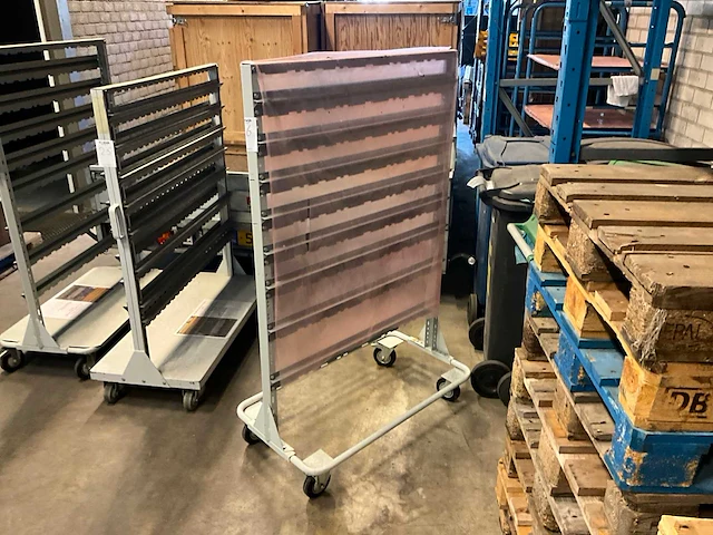 Transportkar voor magazijnbakken - afbeelding 2 van  7