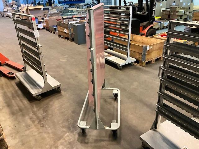 Transportkar voor magazijnbakken - afbeelding 3 van  7