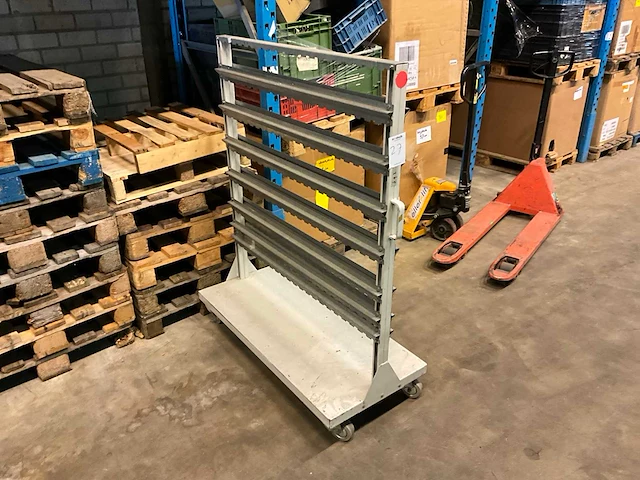 Transportkar voor magazijnbakken - afbeelding 2 van  7