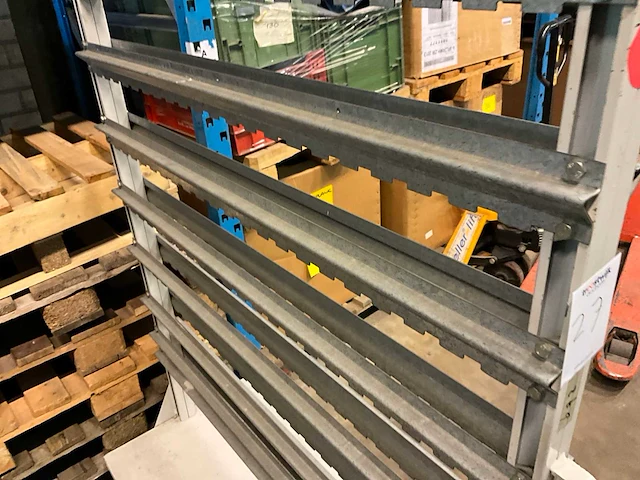 Transportkar voor magazijnbakken - afbeelding 3 van  7