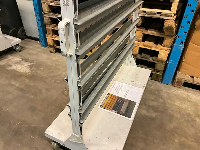 Transportkar voor magazijnbakken - afbeelding 5 van  7
