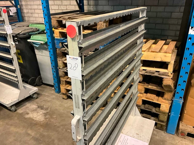 Transportkar voor magazijnbakken - afbeelding 6 van  7