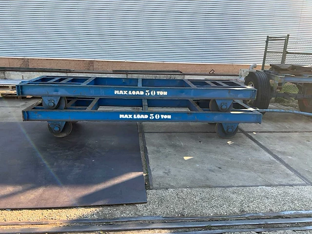 Transportwagen 400x120x50cm 30ton (2x) - afbeelding 2 van  7