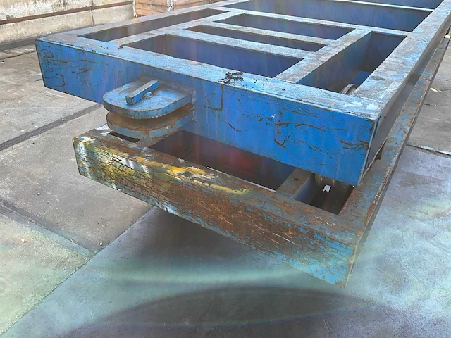 Transportwagen 400x120x50cm 30ton (2x) - afbeelding 6 van  7