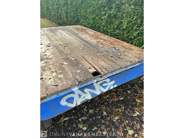 Transportwagen/ kar/ plateauwagen/ industrie wagen - afbeelding 5 van  6