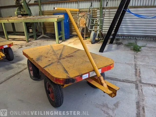 Transportwagen op luchtbanden - afbeelding 1 van  3
