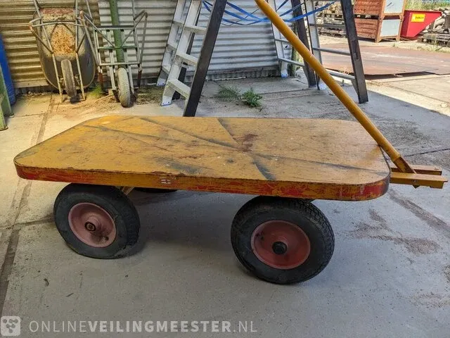 Transportwagen op luchtbanden - afbeelding 2 van  3